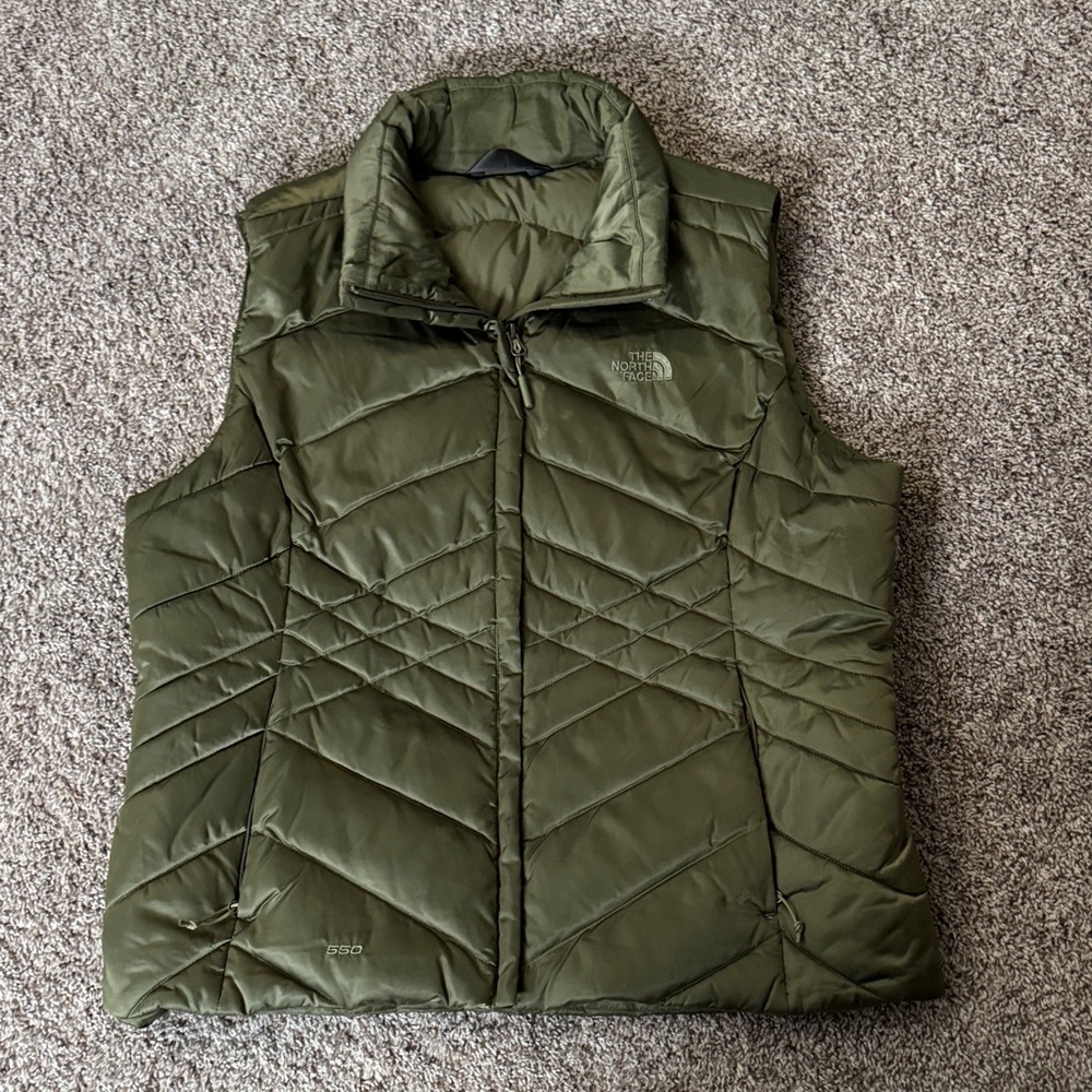 The North Face Olive Green Women's Vest